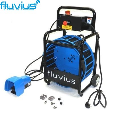 MINI CLEANER with extra flexible 8mm shaft / 16m and tools